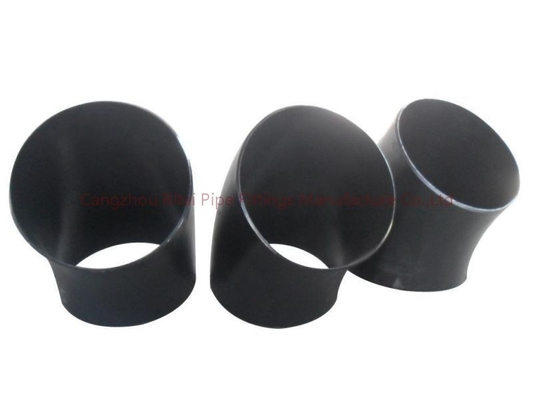 ASTM B16.9 ha saldato gli accessori per tubi BW A234 WPB, breve gomito del raggio da 45 gradi