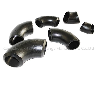 Breve raggio del gomito carbonio A234wpb Jis B2311 Sgp dell'accessorio per tubi della saldatura di testa di 90 gradi