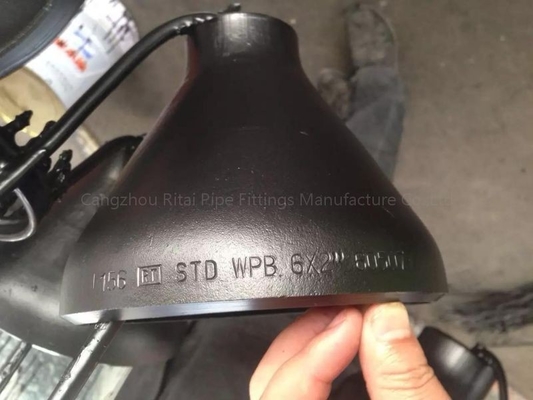 Acciaio al carbonio concentrico eccentrico del riduttore smussato WPC dell'accessorio per tubi SCH40