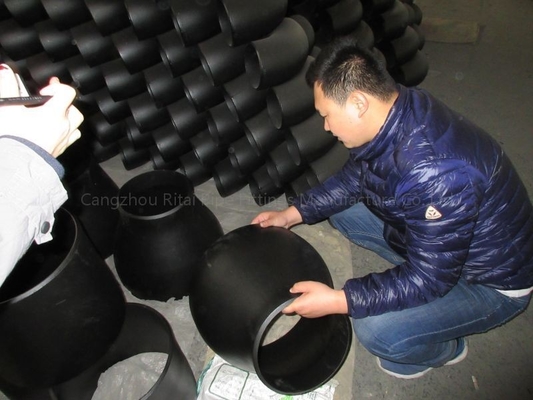 Riduttore concentrico di acciaio al carbonio della saldatura testa a testa del ms Pipe Fitting Reducer A234WPB