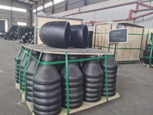 Acciaio al carbonio concentrico eccentrico del riduttore smussato WPC dell'accessorio per tubi SCH40