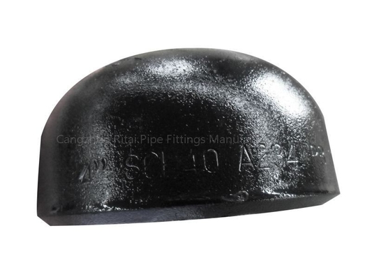 ANSI B16.9 A234 di acciaio al carbonio del cappuccio dell'accessorio per tubi DN600 API5L BW