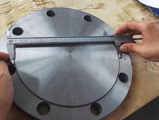 Acciaio al carbonio della copertura della classe 150 della flangia cieca ASME dell'acciaio di PN10 Pn25 5k
