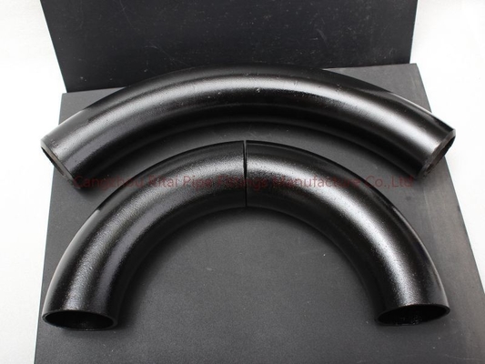 Curvatura lunga su misura 9.53mm del raggio 12.7mm montaggi della curvatura della saldatura da 90 gradi 1.5D senza cuciture