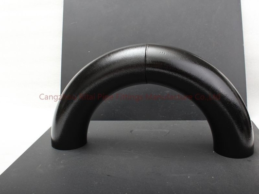 Curvature di tubo di A53Gr.B LR 3D 22,5 45 90 il nero di 120 gradi per petrolio