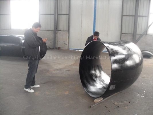 Il grande tubo di 3400NB ASME sgomita la saldatura testa a testa marinaio di dimensione del acciaio al carbonio da 45 gradi grande