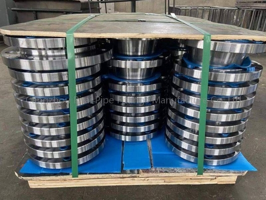 150LB ha forgiato l'industria di saldatura lunga della valvola del collo ASTM A105 A105N della flangia d'acciaio