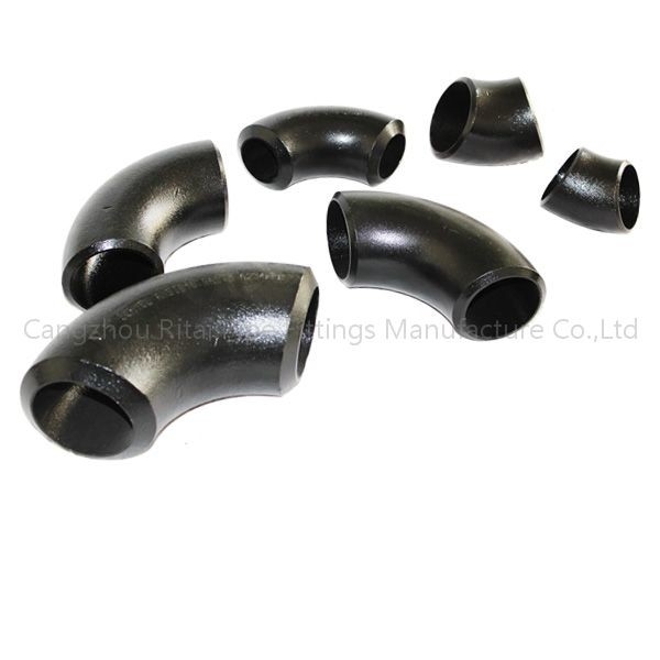Breve raggio del gomito carbonio A234wpb Jis B2311 Sgp dell'accessorio per tubi della saldatura di testa di 90 gradi