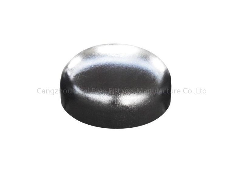Il cappuccio dell'accessorio per tubi del acciaio al carbonio DN15 ha forgiato il BACCANO ASTM JIS B2312 SGP A234 WPB