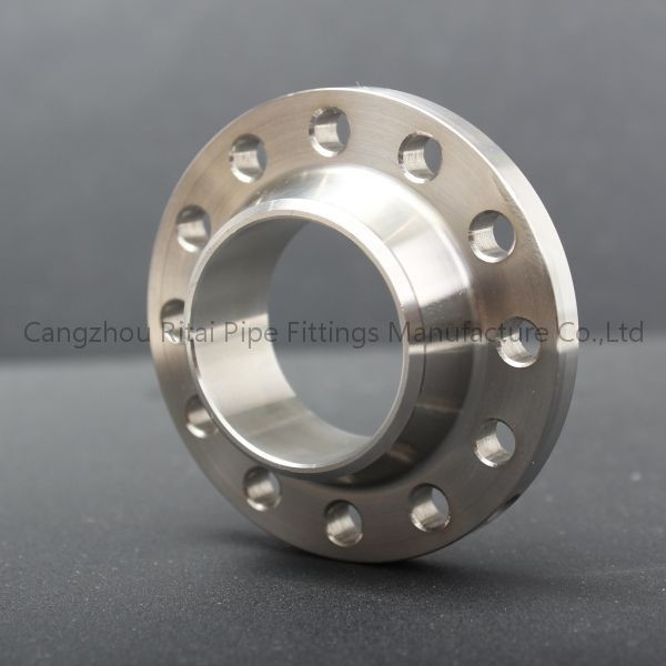 Flangia forgiata di saldatura di acciaio al carbonio della flangia del collo dell'ANSI B16.5 di baccano per l'accessorio per tubi